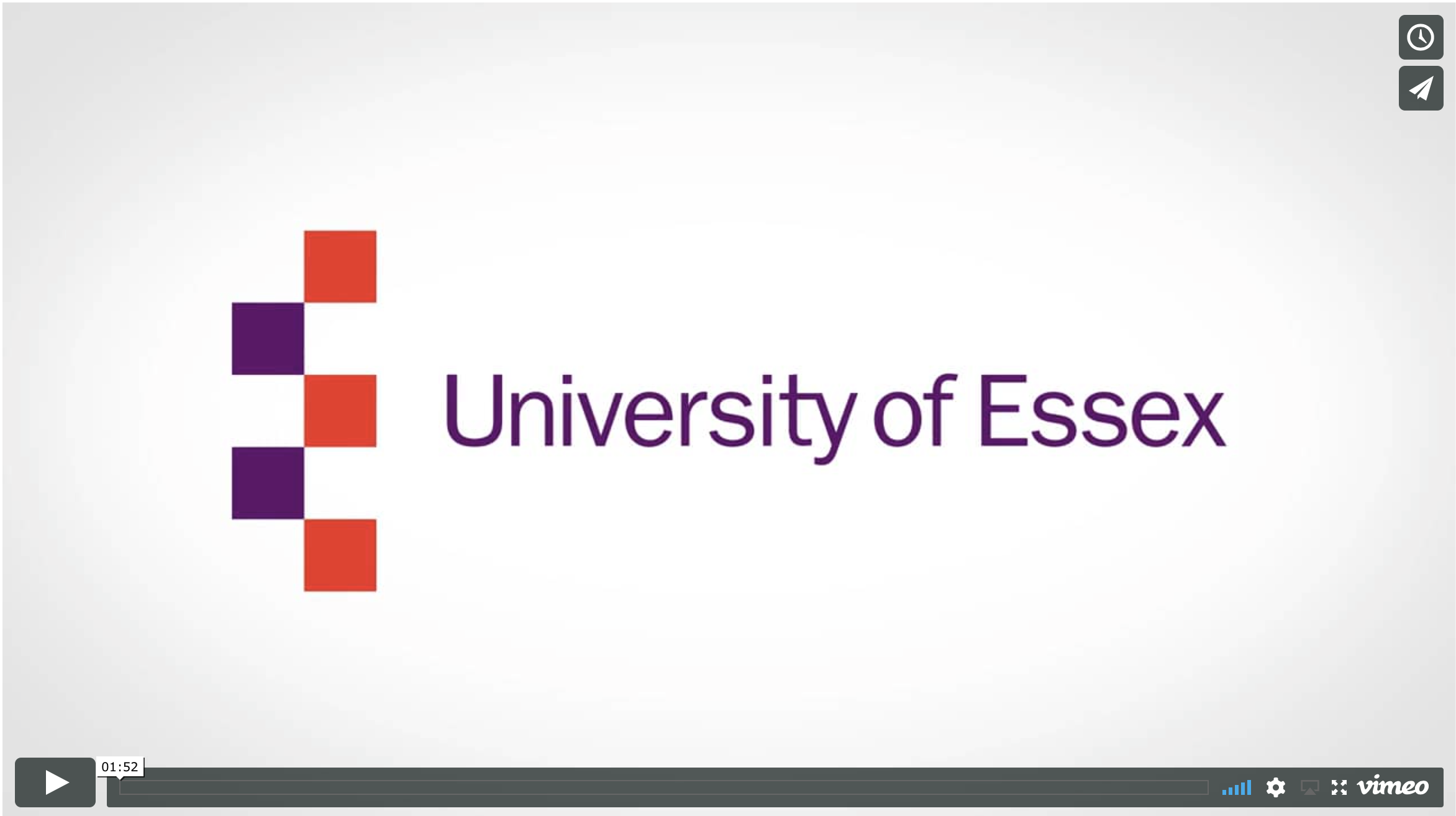Essex University Promo
